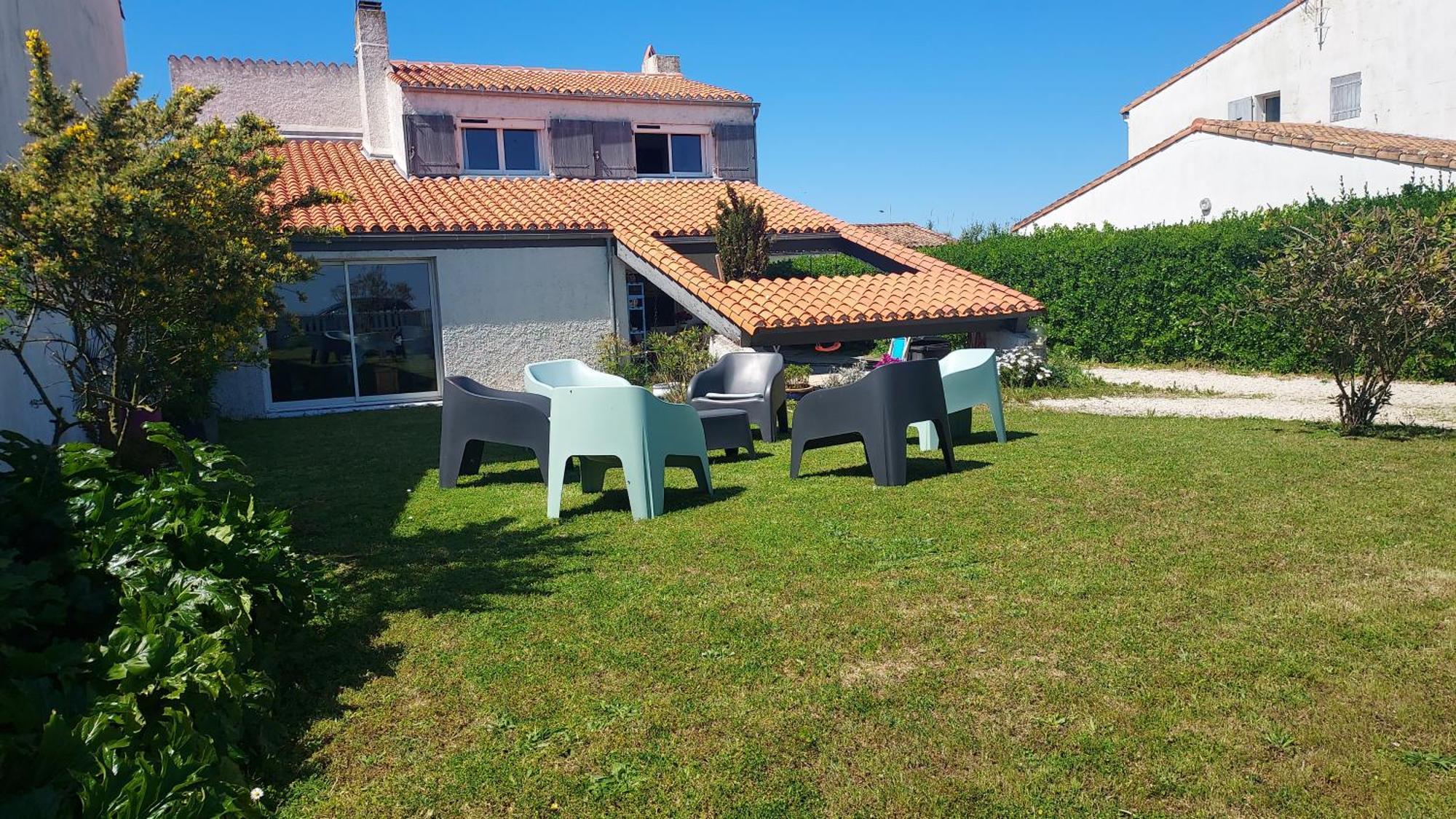 Maison Face A La Mer Rivedoux-Plage Exteriér fotografie
